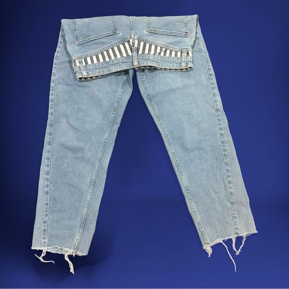 BDG Urban Outfitters Girlfriend Jeans Women's 30 Light Wash High Rise Button Fly - Picture 2 of 4